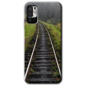 Xiaomi Redmi Note 10 5G Tren Yolu Baskılı Uyumlu Silikon Kılıf