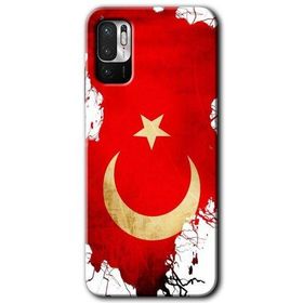 Xiaomi Redmi Note 10 5G Türkiyem Baskılı Uyumlu Silikon Kılıf