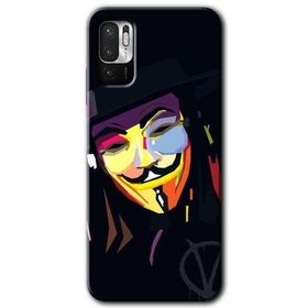 Xiaomi Redmi Note 10 5G Vendetta Baskılı Uyumlu Silikon Kılıf