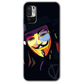 Xiaomi Redmi Note 10 5G Vendetta Baskılı Uyumlu Silikon Kılıf