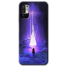 Xiaomi Redmi Note 10 5G Wanderer Silhouette Baskılı Uyumlu Silikon Kılıf