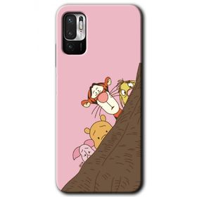 Xiaomi Redmi Note 10 5G Winnie the Pooh Baskılı Uyumlu Silikon Kılıf