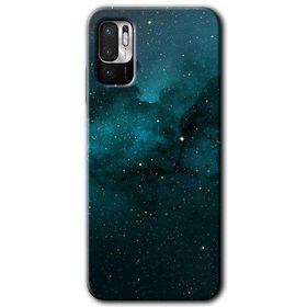 Xiaomi Redmi Note 10 5G Yıldızlararası Baskılı Uyumlu Silikon Kılıf