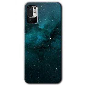Xiaomi Redmi Note 10 5G Yıldızlararası Baskılı Uyumlu Silikon Kılıf