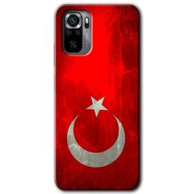Xiaomi Redmi Note 10 Albayrak Baskılı Uyumlu Silikon Kılıf