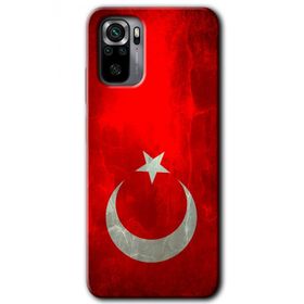 Xiaomi Redmi Note 10 Albayrak Baskılı Uyumlu Silikon Kılıf