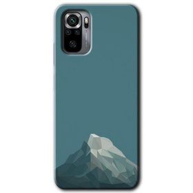 Xiaomi Redmi Note 10 Alone Mountain Baskılı Uyumlu Silikon Kılıf