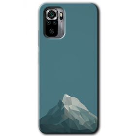 Xiaomi Redmi Note 10 Alone Mountain Baskılı Uyumlu Silikon Kılıf
