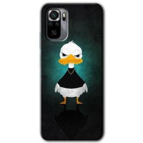 Xiaomi Redmi Note 10 Angry Duck Baskılı Uyumlu Silikon Kılıf