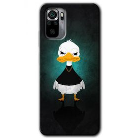 Xiaomi Redmi Note 10 Angry Duck Baskılı Uyumlu Silikon Kılıf