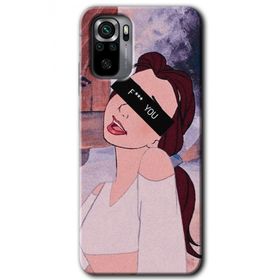 Xiaomi Redmi Note 10 Bad Girl Baskılı Uyumlu Silikon Kılıf