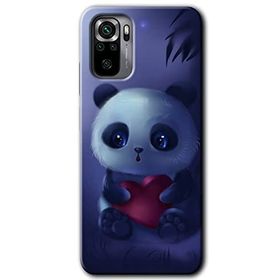 Xiaomi Redmi Note 10 Bebek Panda Baskılı Uyumlu Silikon Kılıf