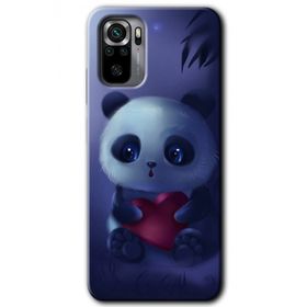 Xiaomi Redmi Note 10 Bebek Panda Baskılı Uyumlu Silikon Kılıf