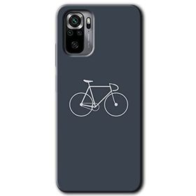Xiaomi Redmi Note 10 Bike Baskılı Uyumlu Silikon Kılıf