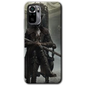Xiaomi Redmi Note 10 Bloodborne Hunters Baskılı Uyumlu Silikon Kılıf