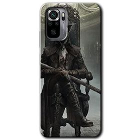 Xiaomi Redmi Note 10 Bloodborne Hunters Baskılı Uyumlu Silikon Kılıf
