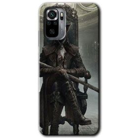 Xiaomi Redmi Note 10 Bloodborne Hunters Baskılı Uyumlu Silikon Kılıf