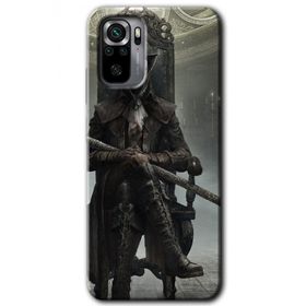Xiaomi Redmi Note 10 Bloodborne Hunters Baskılı Uyumlu Silikon Kılıf