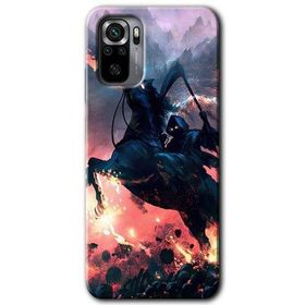 Xiaomi Redmi Note 10 Bloodhorne Baskılı Uyumlu Silikon Kılıf