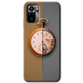 Xiaomi Redmi Note 10 Clocks Artwork Baskılı Uyumlu Silikon Kılıf