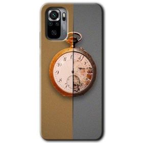 Xiaomi Redmi Note 10 Clocks Artwork Baskılı Uyumlu Silikon Kılıf