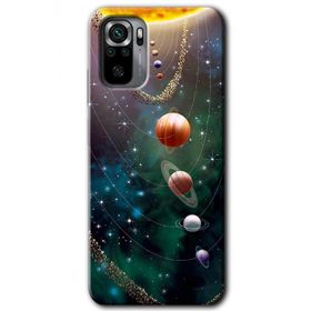 Xiaomi Redmi Note 10 Cosmos Baskılı Uyumlu Silikon Kılıf