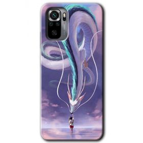 Xiaomi Redmi Note 10 Dragon Snake Baskılı Uyumlu Silikon Kılıf