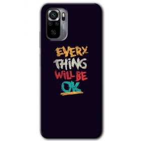 Xiaomi Redmi Note 10 Everything Baskılı Uyumlu Silikon Kılıf