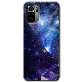 Xiaomi Redmi Note 10 Galaksi Baskılı Uyumlu Silikon Kılıf