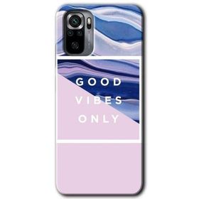 Xiaomi Redmi Note 10 Good Vibes Baskılı Uyumlu Silikon Kılıf