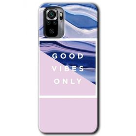 Xiaomi Redmi Note 10 Good Vibes Baskılı Uyumlu Silikon Kılıf