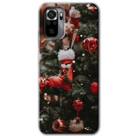 Xiaomi Redmi Note 10 Happy New Year Baskılı Uyumlu Silikon Kılıf