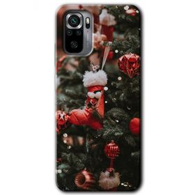 Xiaomi Redmi Note 10 Happy New Year Baskılı Uyumlu Silikon Kılıf