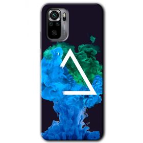 Xiaomi Redmi Note 10 İnk Clot Baskılı Uyumlu Silikon Kılıf