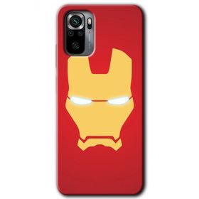 Xiaomi Redmi Note 10 İronMan Baskılı Uyumlu Silikon Kılıf