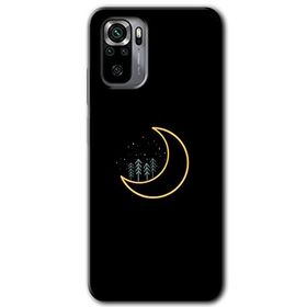 Xiaomi Redmi Note 10 İyi Geceler Baskılı Uyumlu Silikon Kılıf