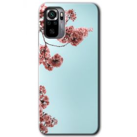 Xiaomi Redmi Note 10 Japon Çiçeği Baskılı Uyumlu Silikon Kılıf