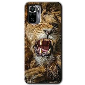 Xiaomi Redmi Note 10 Lion King Baskılı Uyumlu Silikon Kılıf
