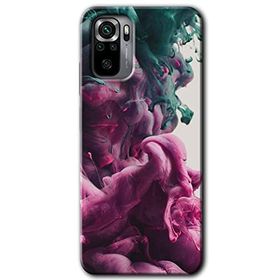 Xiaomi Redmi Note 10 Liquid Cloud Baskılı Uyumlu Silikon Kılıf