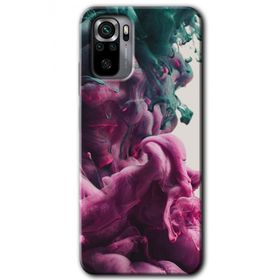 Xiaomi Redmi Note 10 Liquid Cloud Baskılı Uyumlu Silikon Kılıf