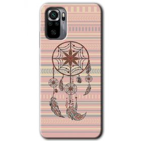 Xiaomi Redmi Note 10 Mandala Retro Baskılı Uyumlu Silikon Kılıf