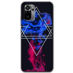 Xiaomi Redmi Note 10 Mekanik Duman 1 Baskılı Uyumlu Silikon Kılıf