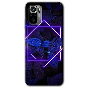 Xiaomi Redmi Note 10 Mekanik Yaprak 5 Baskılı Uyumlu Silikon Kılıf