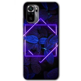 Xiaomi Redmi Note 10 Mekanik Yaprak 5 Baskılı Uyumlu Silikon Kılıf