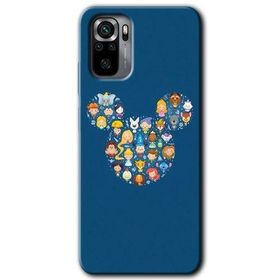 Xiaomi Redmi Note 10 Mickey Baskılı Uyumlu Silikon Kılıf