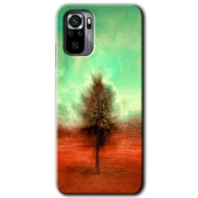 Xiaomi Redmi Note 10 Outlines Paint Baskılı Uyumlu Silikon Kılıf