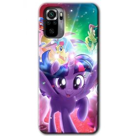 Xiaomi Redmi Note 10 Pony Baskılı Uyumlu Silikon Kılıf