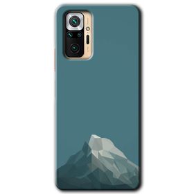 Xiaomi Redmi Note 10 Pro Alone Mountain Baskılı Uyumlu Silikon Kılıf