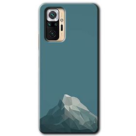 Xiaomi Redmi Note 10 Pro Alone Mountain Baskılı Uyumlu Silikon Kılıf