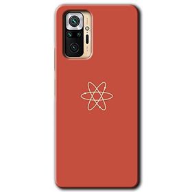 Xiaomi Redmi Note 10 Pro Atom Baskılı Uyumlu Silikon Kılıf